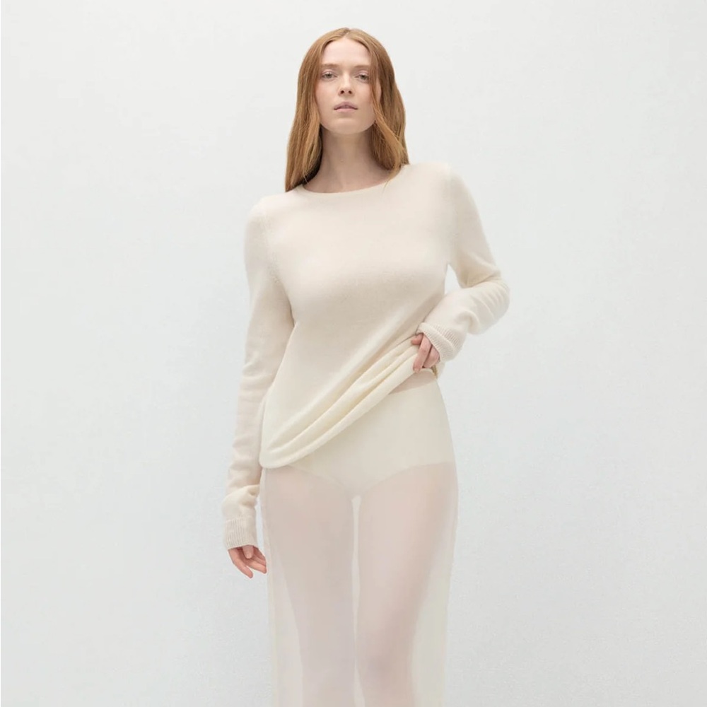 Naked Cashmere ADDY CREWNECK CASHMERE SWEATER
